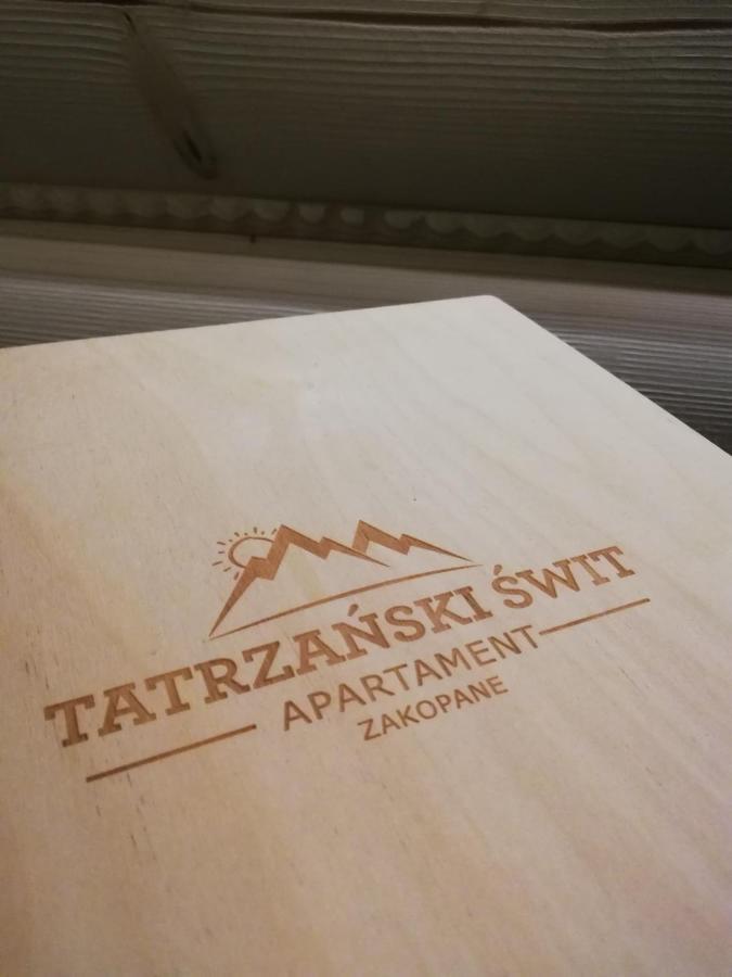 Apartament Tatrzanski Swit Z Tarasem 20M2, Garazem Podziemnym, Grota Solna Zakopane Exteriér fotografie
